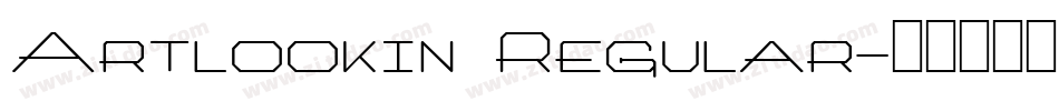 Artlookin Regular字体转换